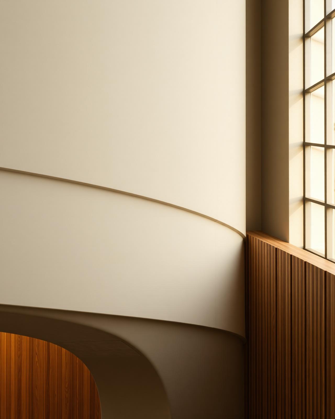 Detalle arquitectónico de lujo